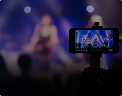 Live Streaming background